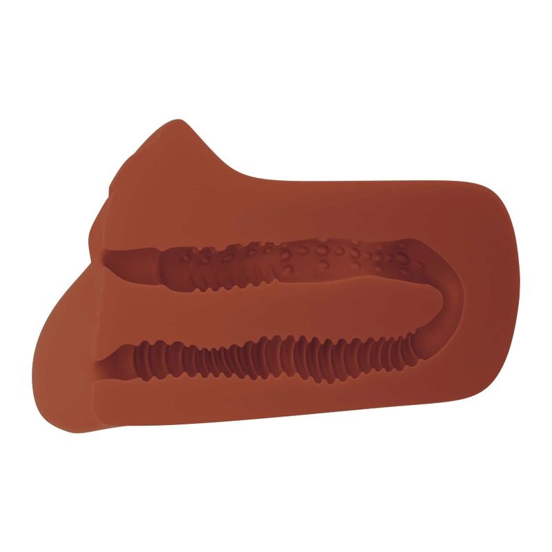 PDX PLUS + ESCOLHA SEU PLEASURE STROKER - MARROM - Image 3