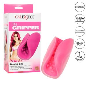CALEX - MASTURBADOR DE GRIP COM FRONTEIRA