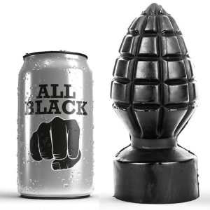 TUDO PRETO - PLUG ANAL 14 CM