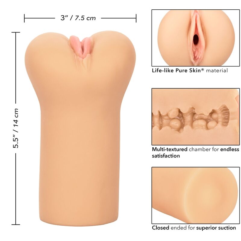 CALEX BOUNDLESS VULVA MASTURBADOR - TONO LIGHT - Image 5