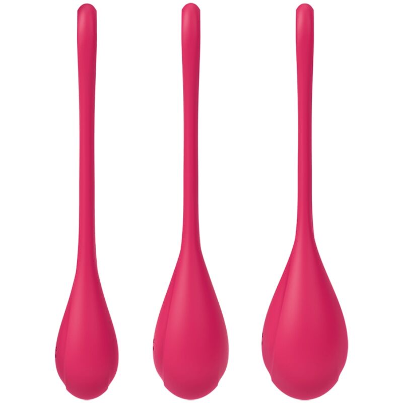 CONJUNTO DE TREINAMENTO SATISFYER YONI POWER 1 - VERMELHO - Image 3