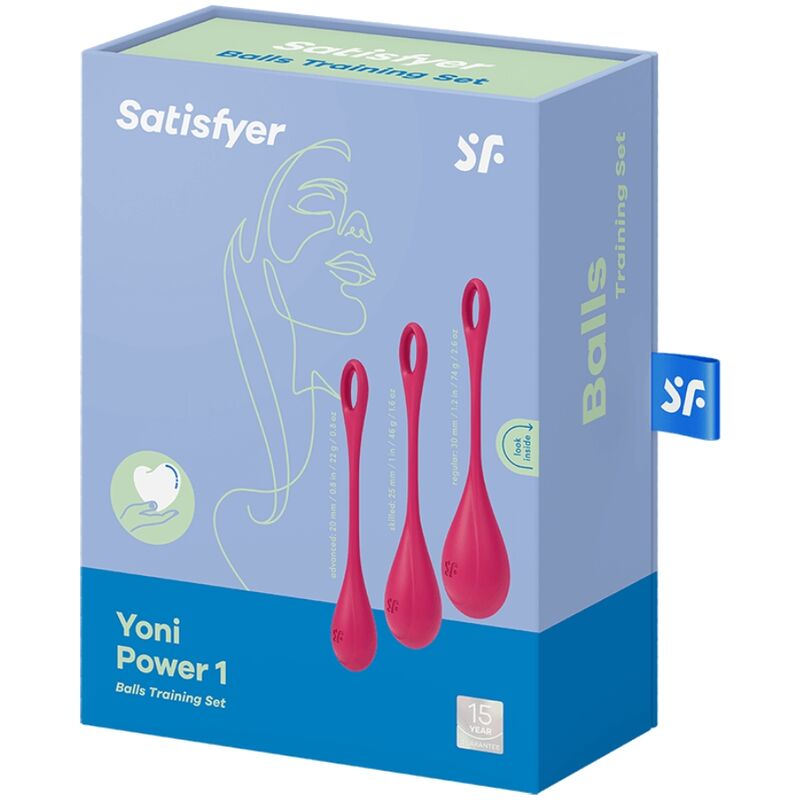 CONJUNTO DE TREINAMENTO SATISFYER YONI POWER 1 - VERMELHO - Image 4
