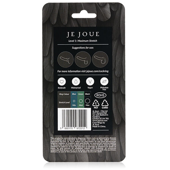 JE JOUE ANEL DE SILICONE PARA GALO - ESTIRAMENTO MÁXIMO - Image 5