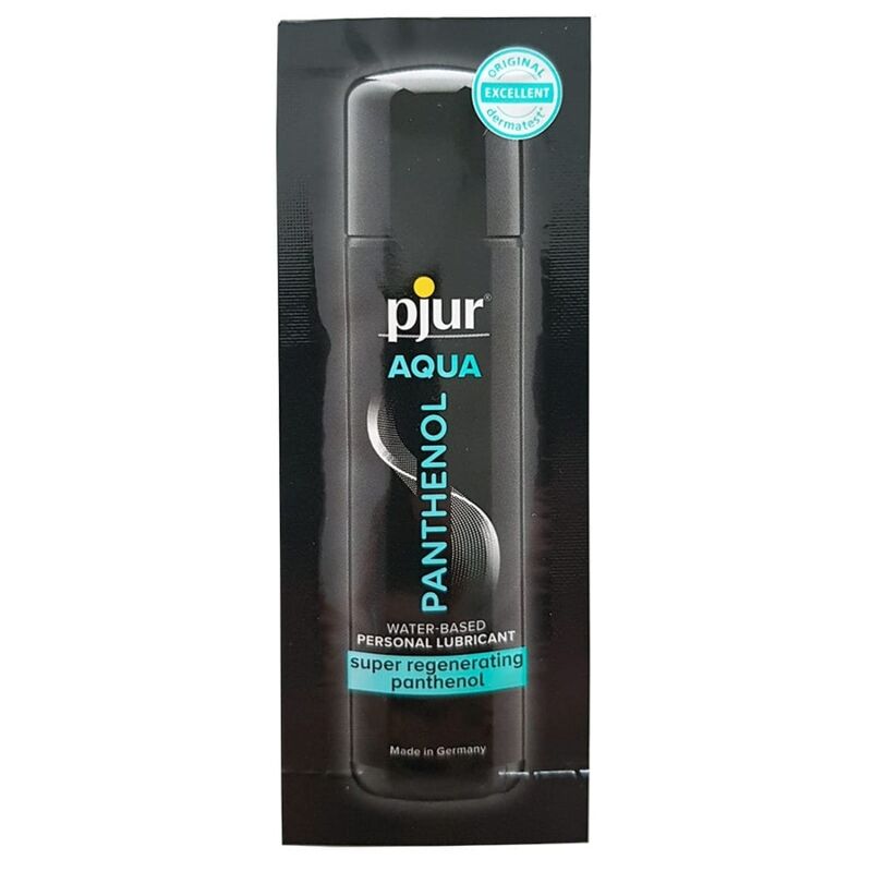 PJUR AQUA PANTHENOL LUBRIFICANTE À BASE DE ÁGUA 2 ML