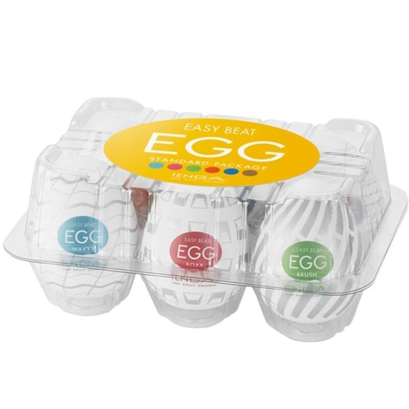 TENGA EASY BEAT 6 PACOTES DE OVOS STROKER