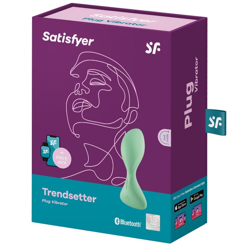 SATISFYER TRENDSETTER VIBRATING PLUG APP - - Image 8