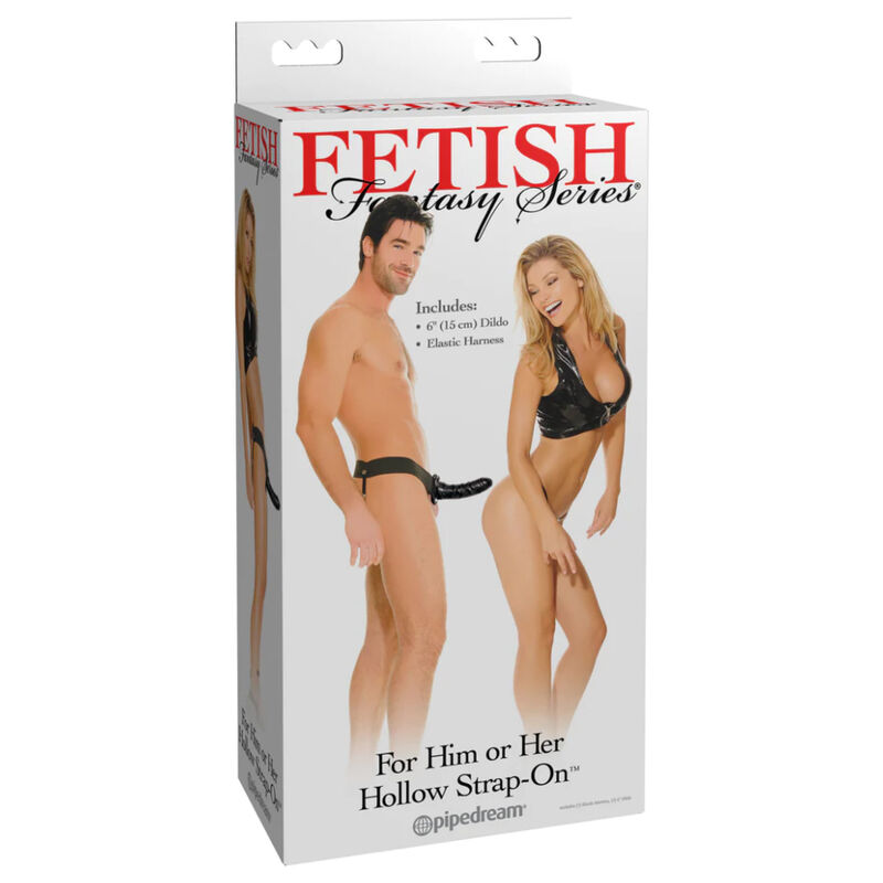 FETISH FANTASY SERIES BLACK DREAM HOLLOW STRAP ON - Image 4