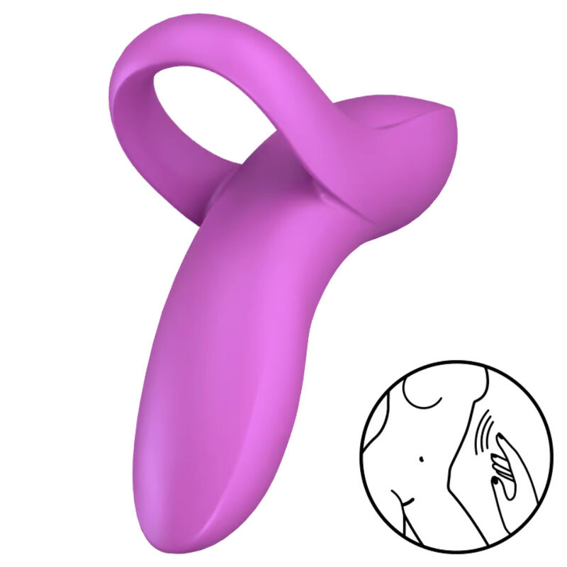 VIBRADOR DE DEDO AMANTE BOLD SATISFYER - - Image 5