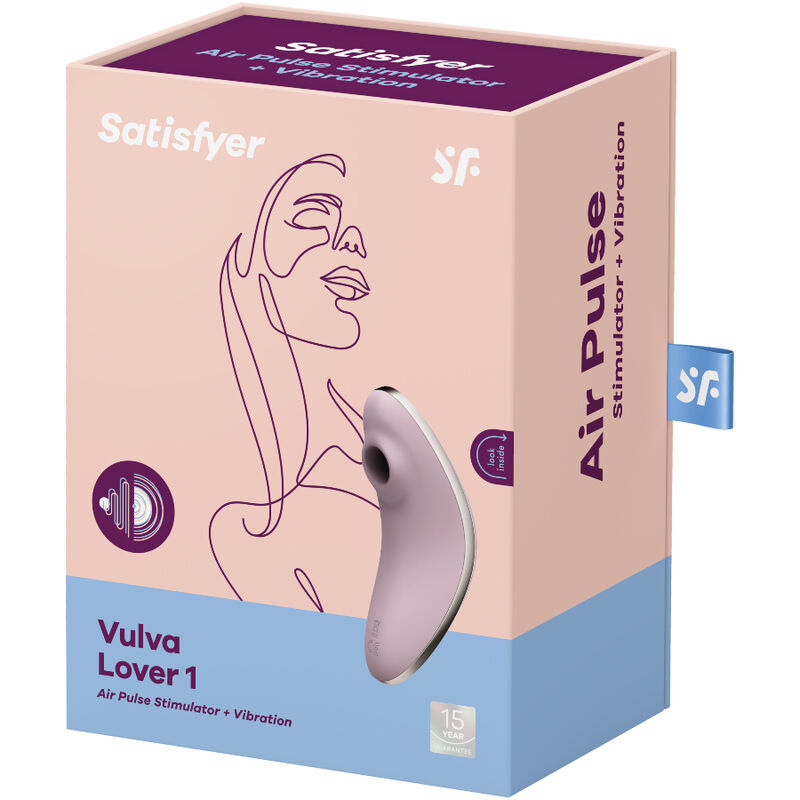 SATISFYER VULVA LOVER 1 ESTIMULADOR E VIBRADOR DE PULSO DE AR - - Image 4