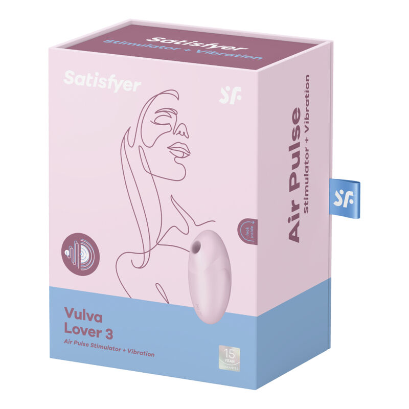 SATISFYER VULVA LOVER 3 AIR PULSE ESTIMULADOR E VIBRADOR - - Image 8