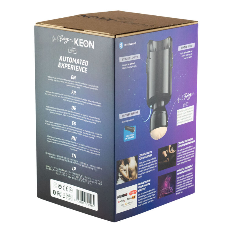 KIIROO - FEEL BRITNEY AMBER + MASTURBADOR INTERATIVO KEON - Image 2