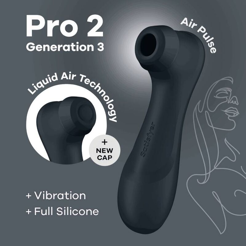 SATISFYER PRO 2 GENERATION 3 LIQUID AIR TECHNOLOGY - VINHO TINTO - Image 10