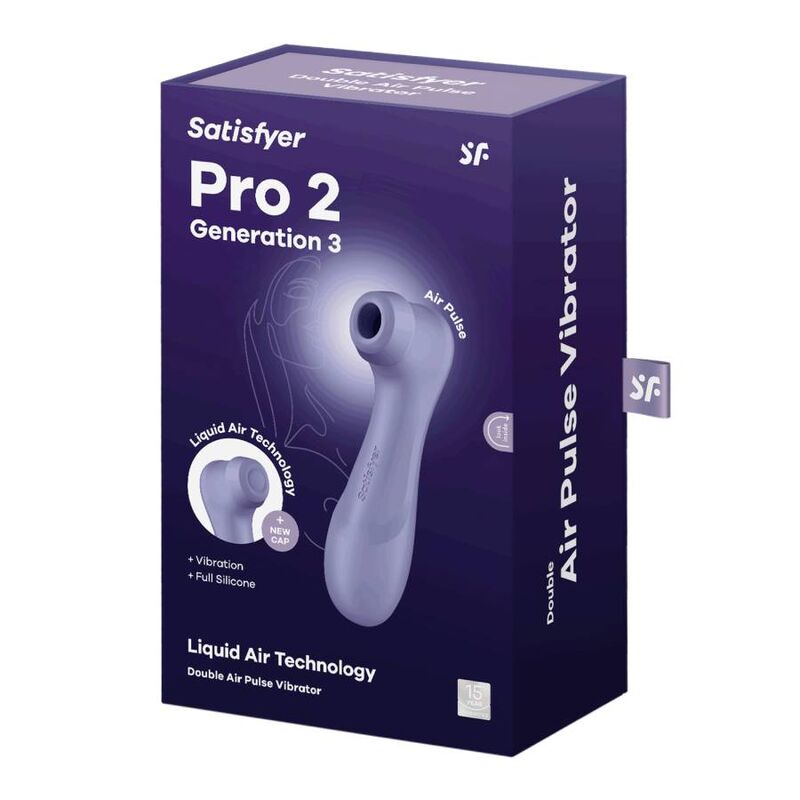 SATISFYER PRO 2 GENERATION 3 LIQUID AIR TECHNOLOGY - VINHO TINTO - Image 17