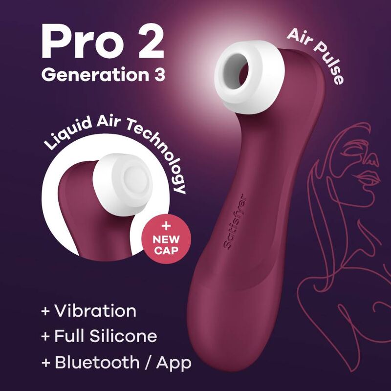 SATISFYER PRO 2 GENERACI N 3 - VINHO TINTO BLUETOOTH & APP - Image 6