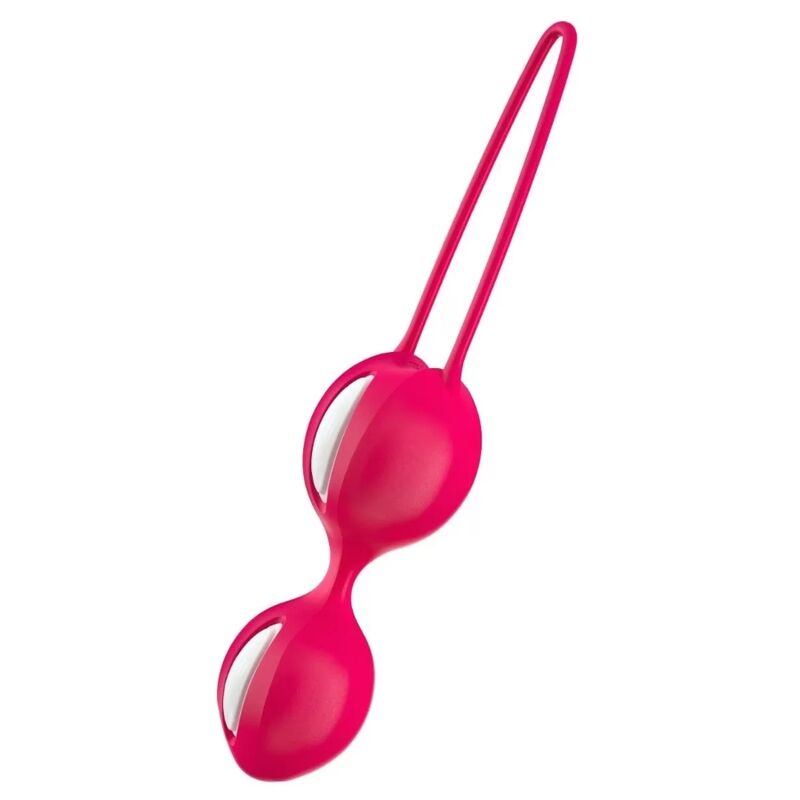 FUN FACTORY - SMARTBALLS DUO WHITE/INDIA RED - Image 2