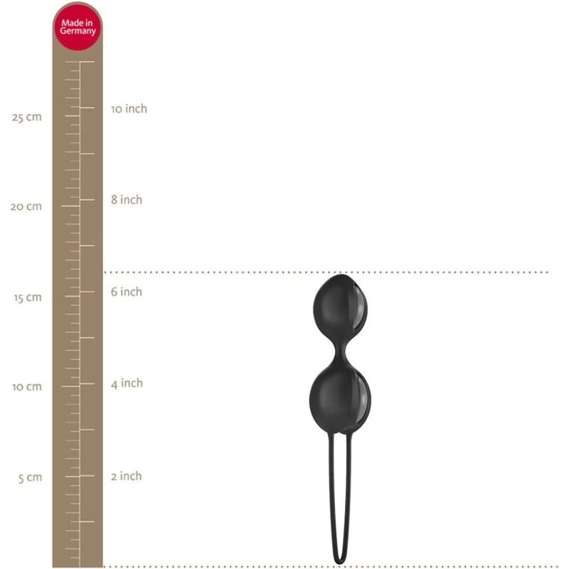 FUN FACTORY - SMARTBALLS DUO CINZENTO/PRETO - Image 5