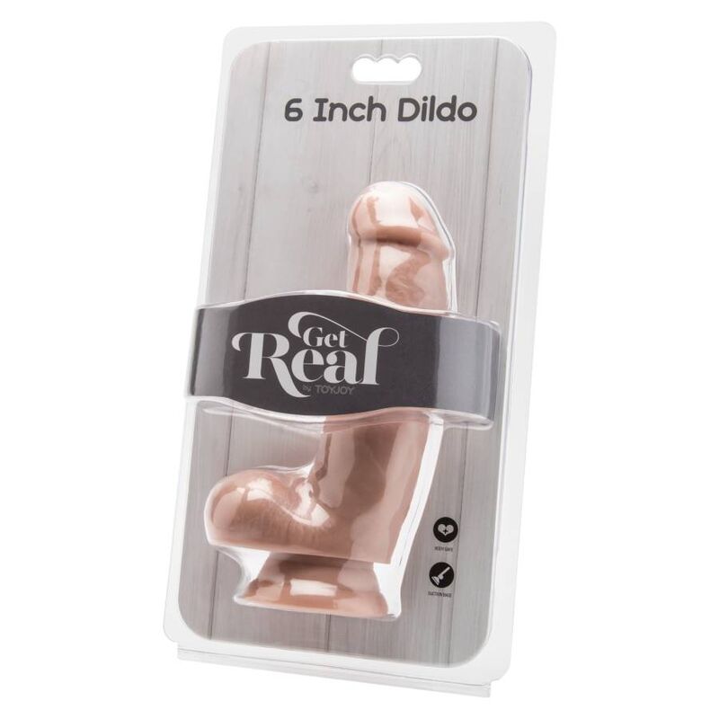 GET REAL - DILDO 12 CM COM BOLAS PELE - Image 2