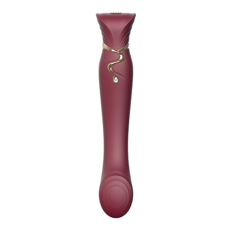 ZALO - QUEEN SET PULSE WAVE CLIT STIM VERMELHO - Image 2