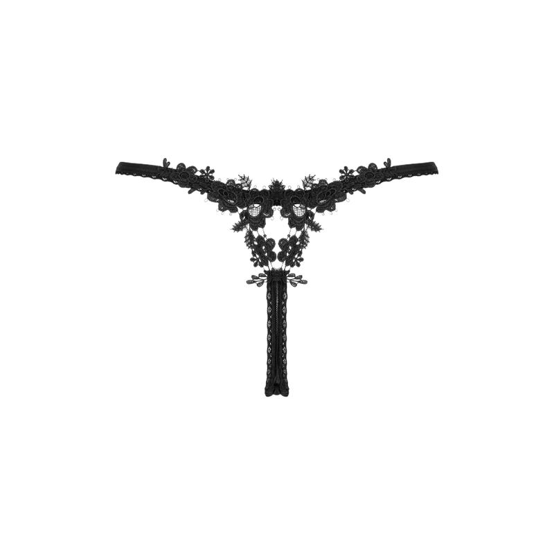OBSESSIVE - CELIA NOIR THONG - Image 6