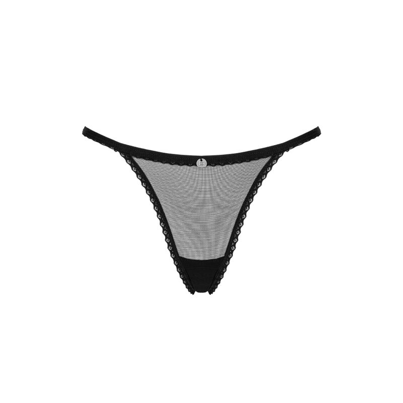 OBSESSIVE - CELIA NOIR THONG - Image 11