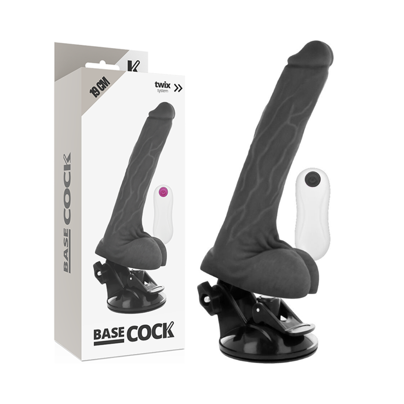 BASECOCK - VIBRADOR DE CONTROLE REMOTO REALISTA 19 CM - Image 7
