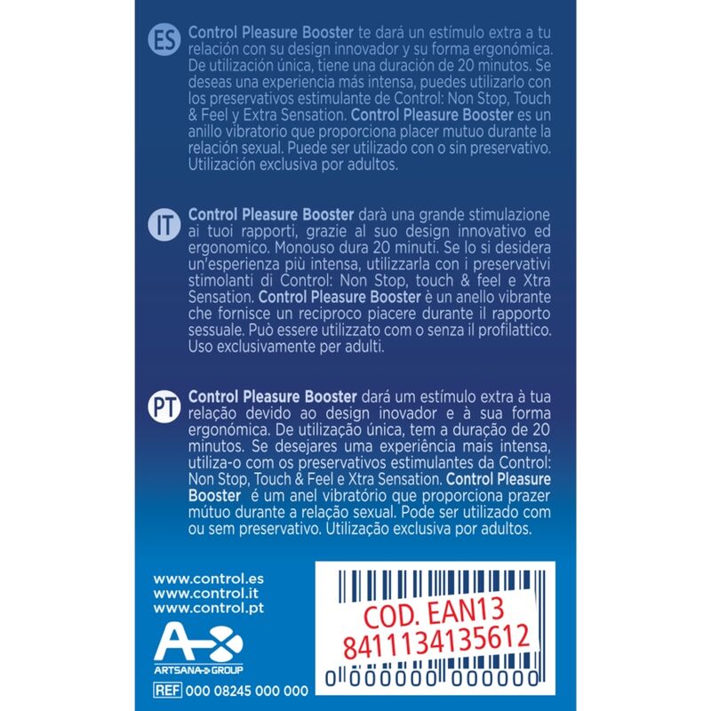 CONTROLE DO ANEL DE VIBRAÇÃO DE PLEASURE BOOSTER - Image 3