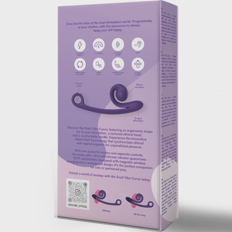 SNAIL VIBE - VIBRADOR CURVA CARACOL VIBE - Image 10