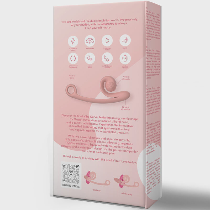 SNAIL VIBE - VIBRADOR CURVA CARACOL VIBE - Image 15
