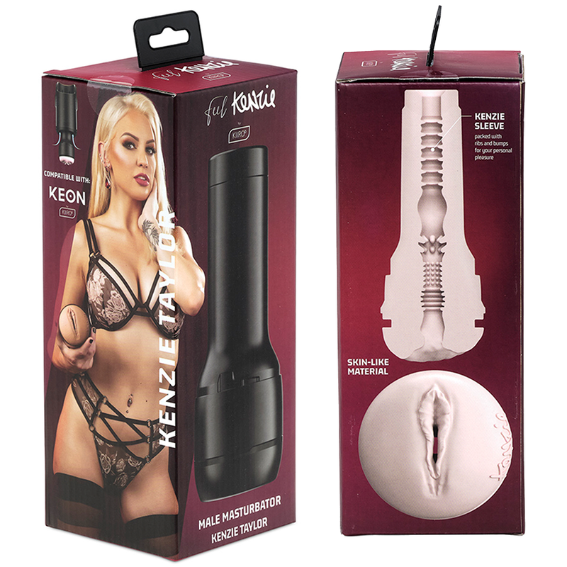 KIIROO KEON + FEEL KENZIE TAYLOR + AQUA QUALITY LUBE 50 ML - Image 5