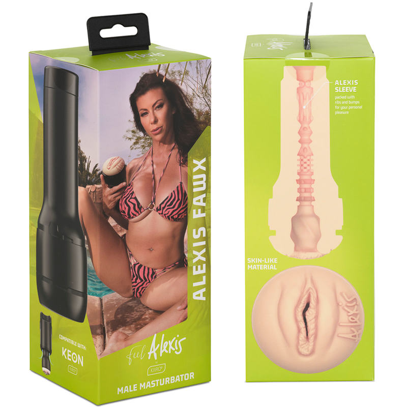 KIIROO KEON + ALEXIS FAWX STROKER + AQUA QUALITY LUBE 50 ML - Image 5