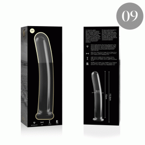 NEBULA SERIES BY IBIZA - MODELO 9 DILDO VIDRO BOROSILICADO 15,5 X 2,5 CM