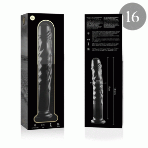 NEBULA SERIES BY IBIZA - MODELO 16 DILDO VIDRO BOROSILICADO 18,5 X 3 CM