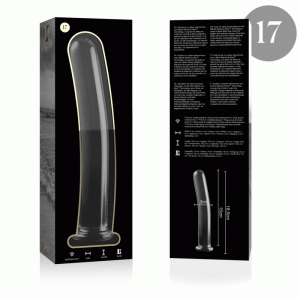 NEBULA SERIES BY IBIZA - MODELO 17 DILDO VIDRO BOROSILICADO 18,5 X 3 CM