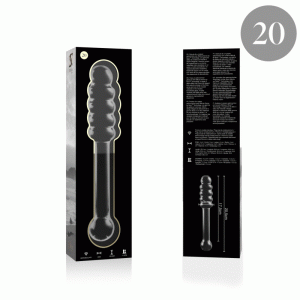 NEBULA SERIES BY IBIZA - MODELO 20 DILDO VIDRO BOROSILICADO 20,5 X 3 CM