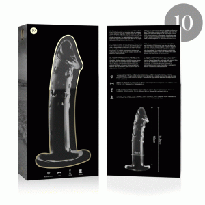 NEBULA SERIES BY IBIZA - MODELO 19 DILDO VIDRO BOROSILICADO 18,5 X 4 CM