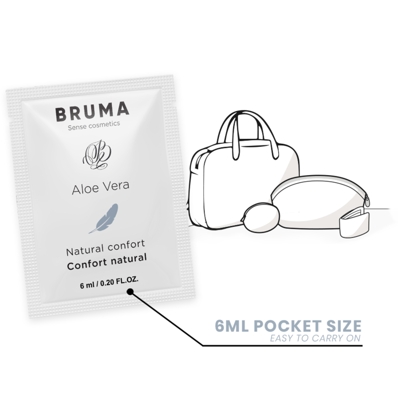 BRUMA - GEL DESLIZANTE DE ALOE VERA NATURAL CONFORT 6 ML - Image 3