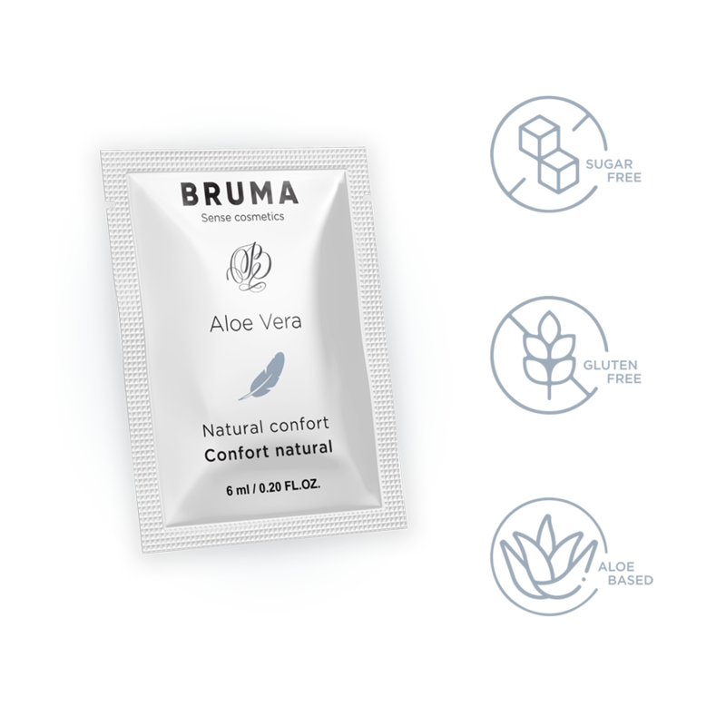 BRUMA - GEL DESLIZANTE DE ALOE VERA NATURAL CONFORT 6 ML - Image 2