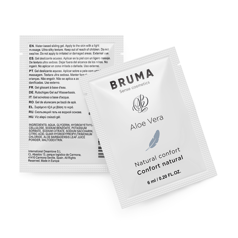 BRUMA - GEL DESLIZANTE DE ALOE VERA NATURAL CONFORT 6 ML - Image 6