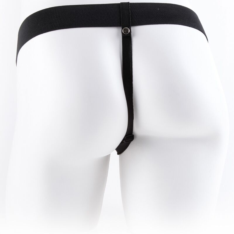 SÉRIE FETISH FANTASY - ARNÊS AJUSTÁVEL COM CONTROLE REMOTO PÊNIS REALISTA COM TESTÍCULOS 17,8 CM - Image 5