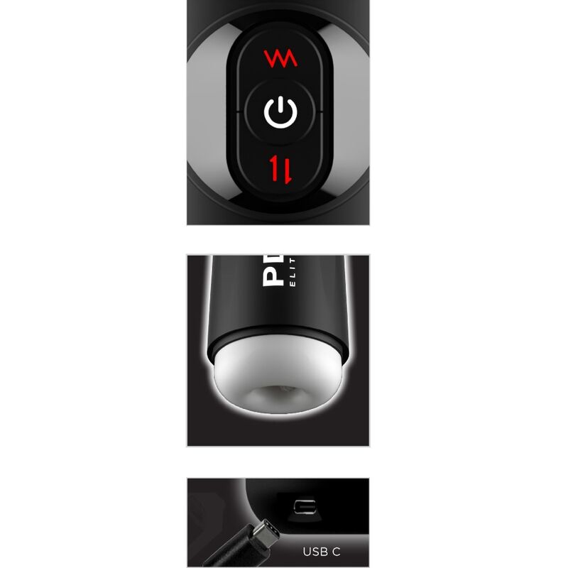 PDX ELITE - STROKER MOTO-MILKER VIBRADOR MASTURBADOR - Image 3