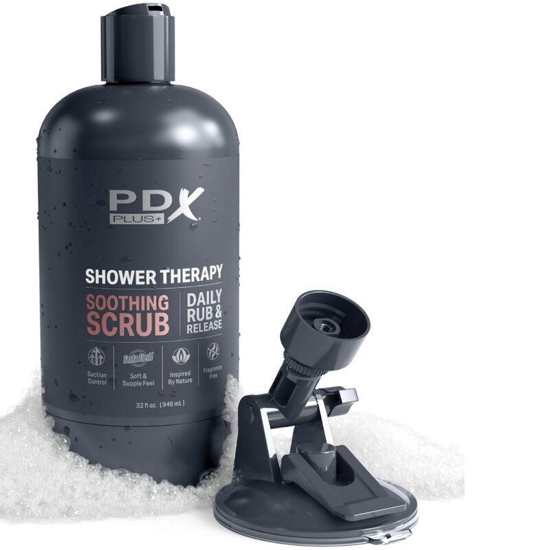 PDX PLUS - MASTURBADOR DE STROKER DE DESIGN DISCRETO COM FRASCOS DE SHAMPOO ESFREGANTE CALMANTE CARAMELO - Image 4