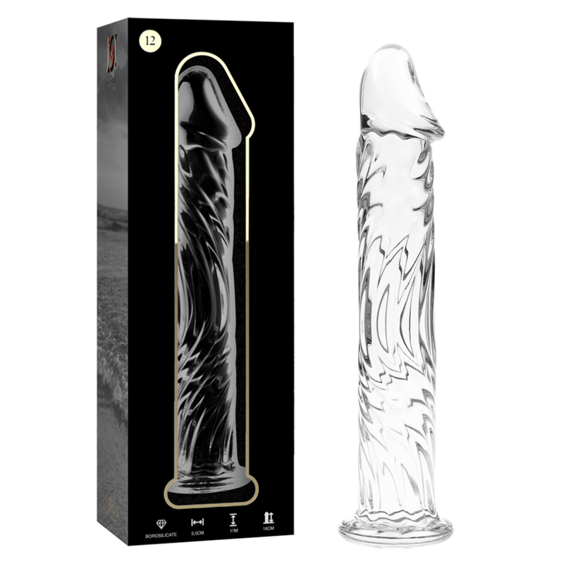 NEBULA SERIES BY IBIZA - MODELO 12 DILDO VIDRO BOROSILICADO 17 X 3,5 CM - Image 2