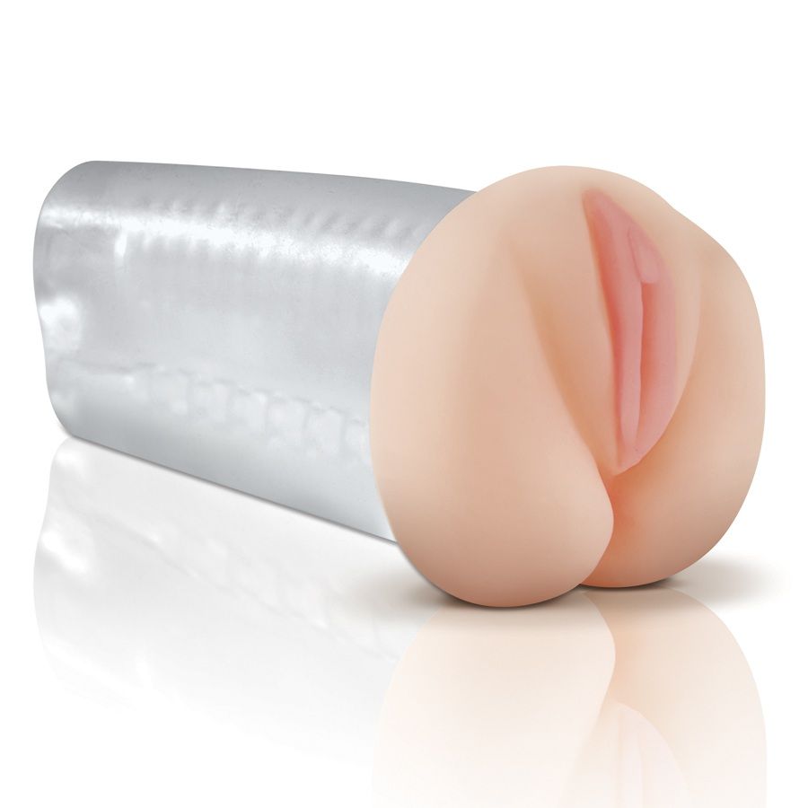 EXTREME TOYZ MASTURBADOR VAGINA NATURAL - TRANSPARENTE