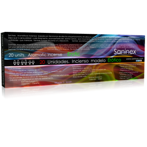 SANINEX FRAGANCE - INCENSE ER TICO 20 STICKS