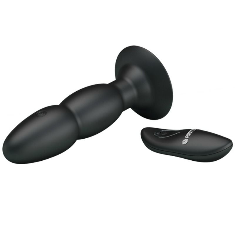 PRETTY LOVE PLUG VIBRADOR Y ROTACIÓN POR CONTROL REMOTO - Image 2