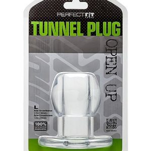 PERFECT FIT ASS TUNNEL PLUG SILICONE CLEAR L