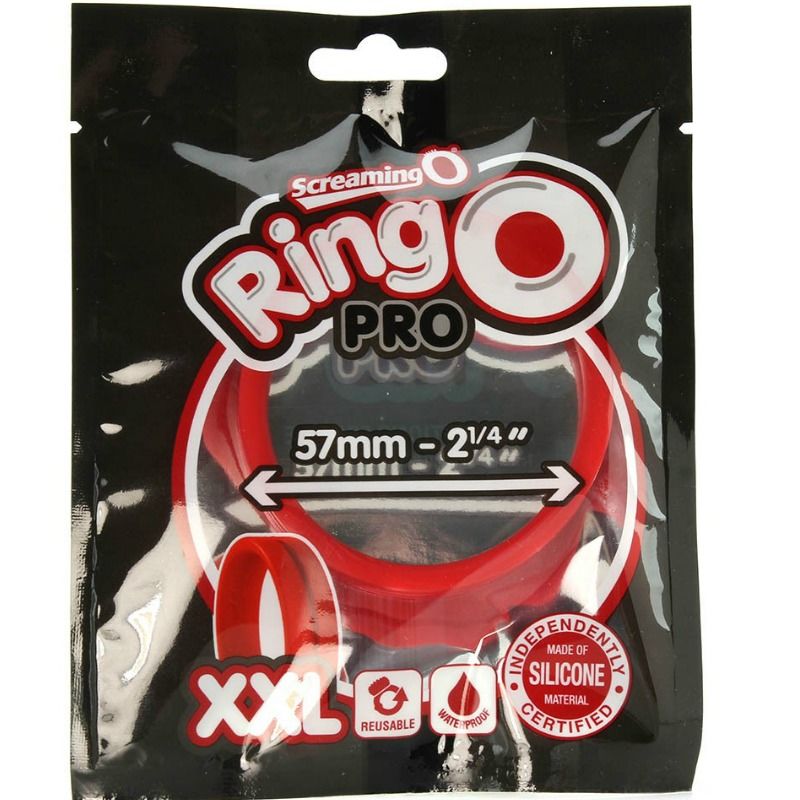 GRITANDO O RINGO PRO XXL COCK RING - VERMELHO - Image 5