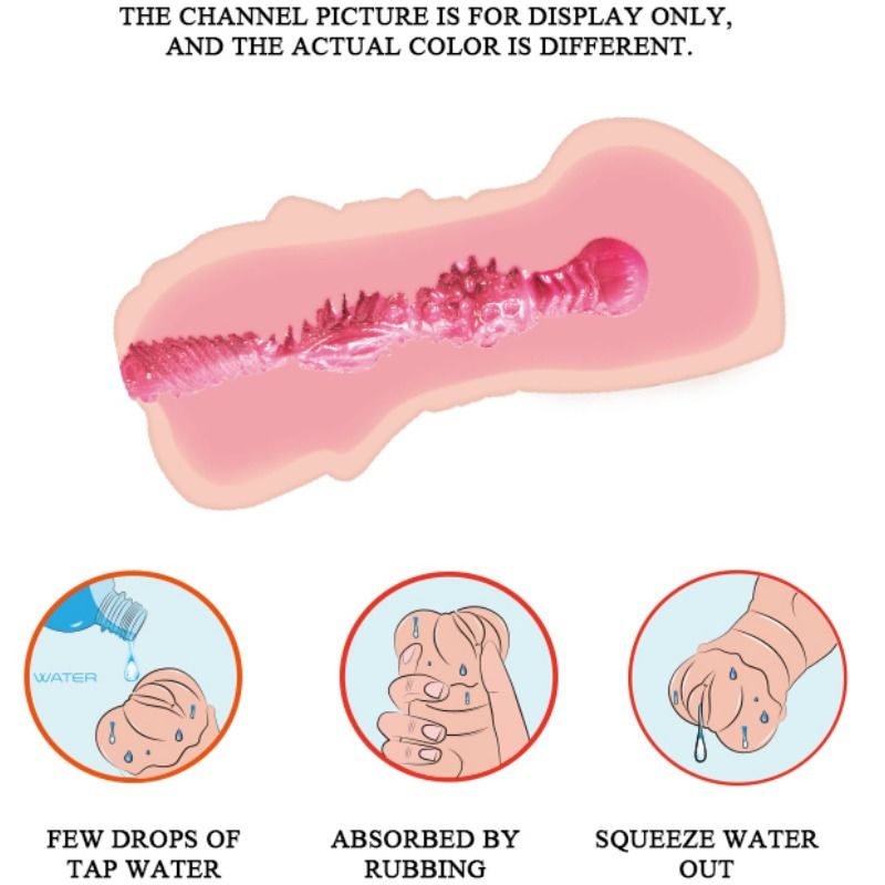 CRAZY BULL - MASTURBADOR ÁGUA PELE VAGINA COM BALAS VIBRANTES - Image 5