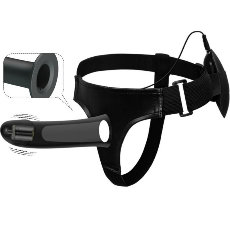 PRETTY LOVE MALE - VITO STRAP ON CON DILDO HUECO Y VIBRACION 17.3 CM - Image 3