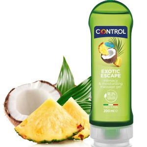 CONTROL 2-1 MASSAGEM E PRAZER EXÓTICO 200ML